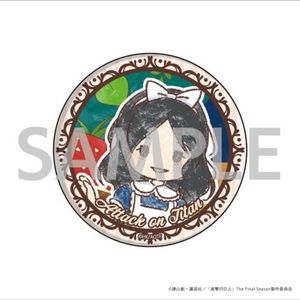 Attack on Titan Pieck Finger GraffArt Can Badge Shingeki no Kyojin Douwa ver